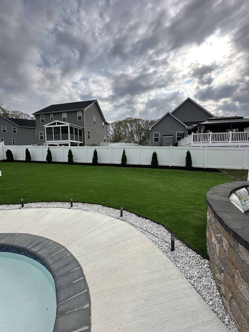 Artificial Turf Installation Before and After Photos Grassify 12