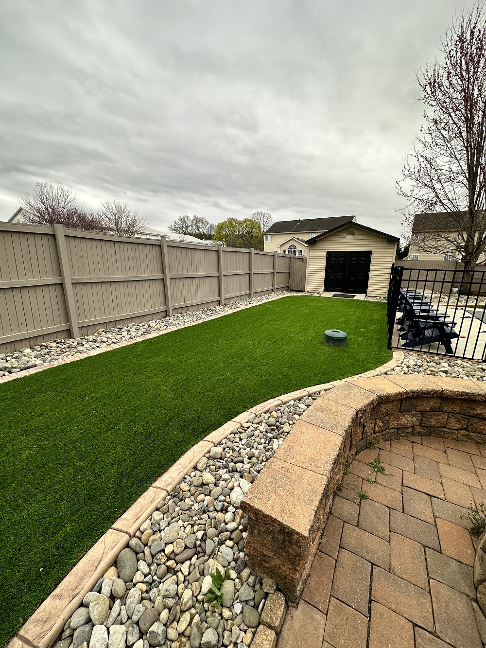 Artificial Turf Installation Before and After Photos Grassify 6
