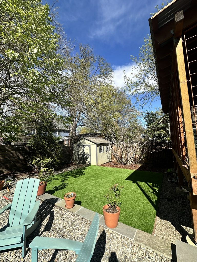Dogs and Pets 8 Artificial Turf Installation Before and After Photos Grassify 8