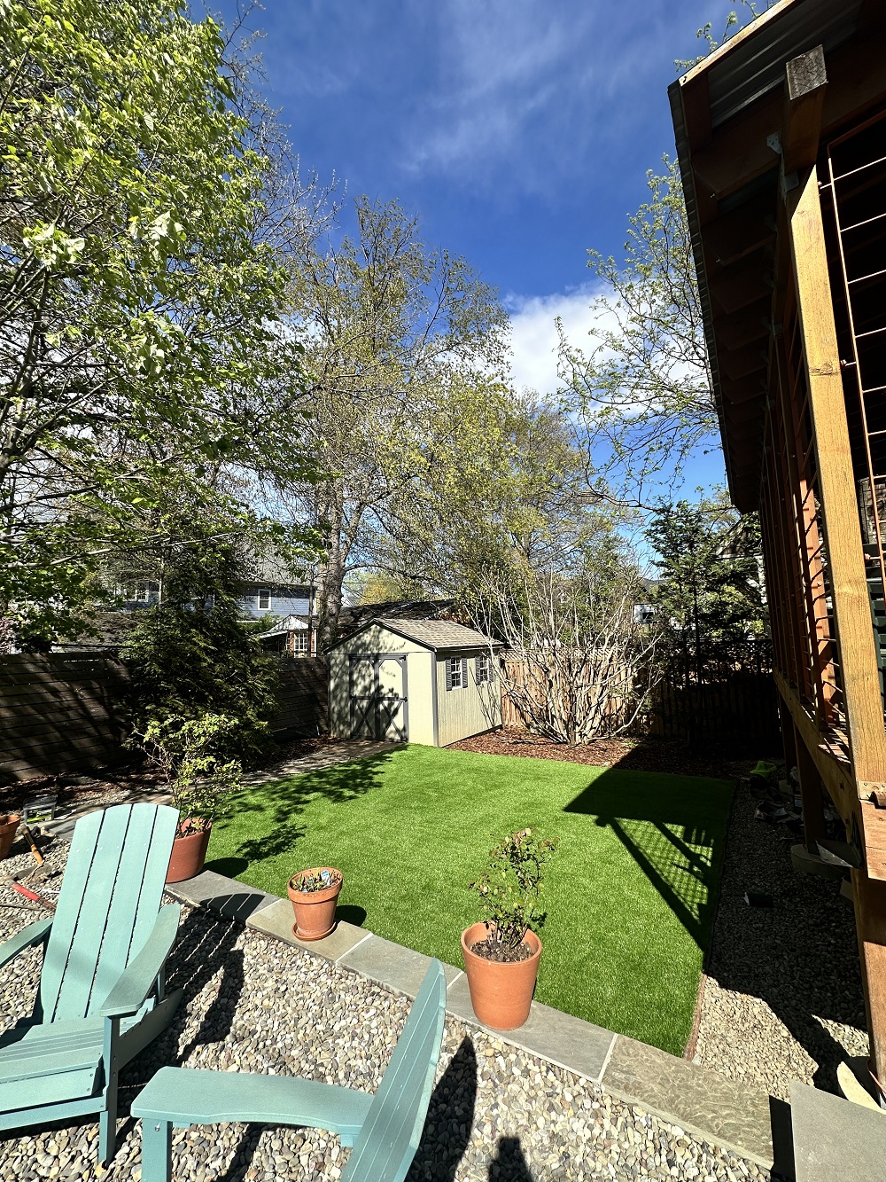 Artificial Turf Installation Before and After Photos Grassify 8