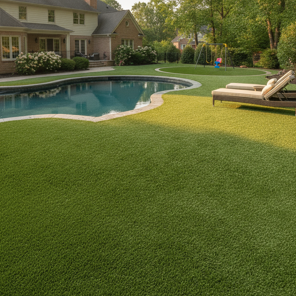 Can You Put Artificial Turf Around a Pool Deck in Bethesda, MD? Here’s What Pool Owners Need to Know
