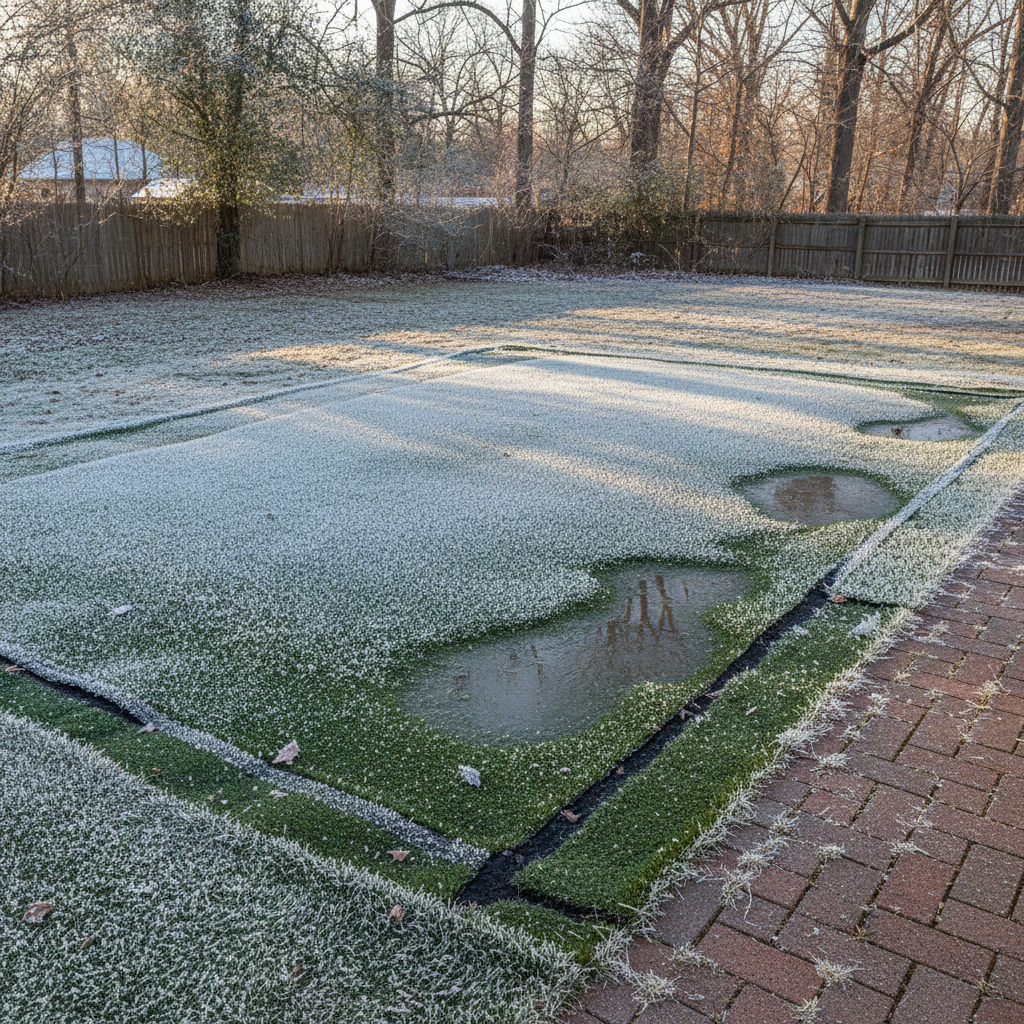 How Does Artificial Turf Hold Up Through a Northern Virginia Winter? What Fairfax Homeowners Should Know