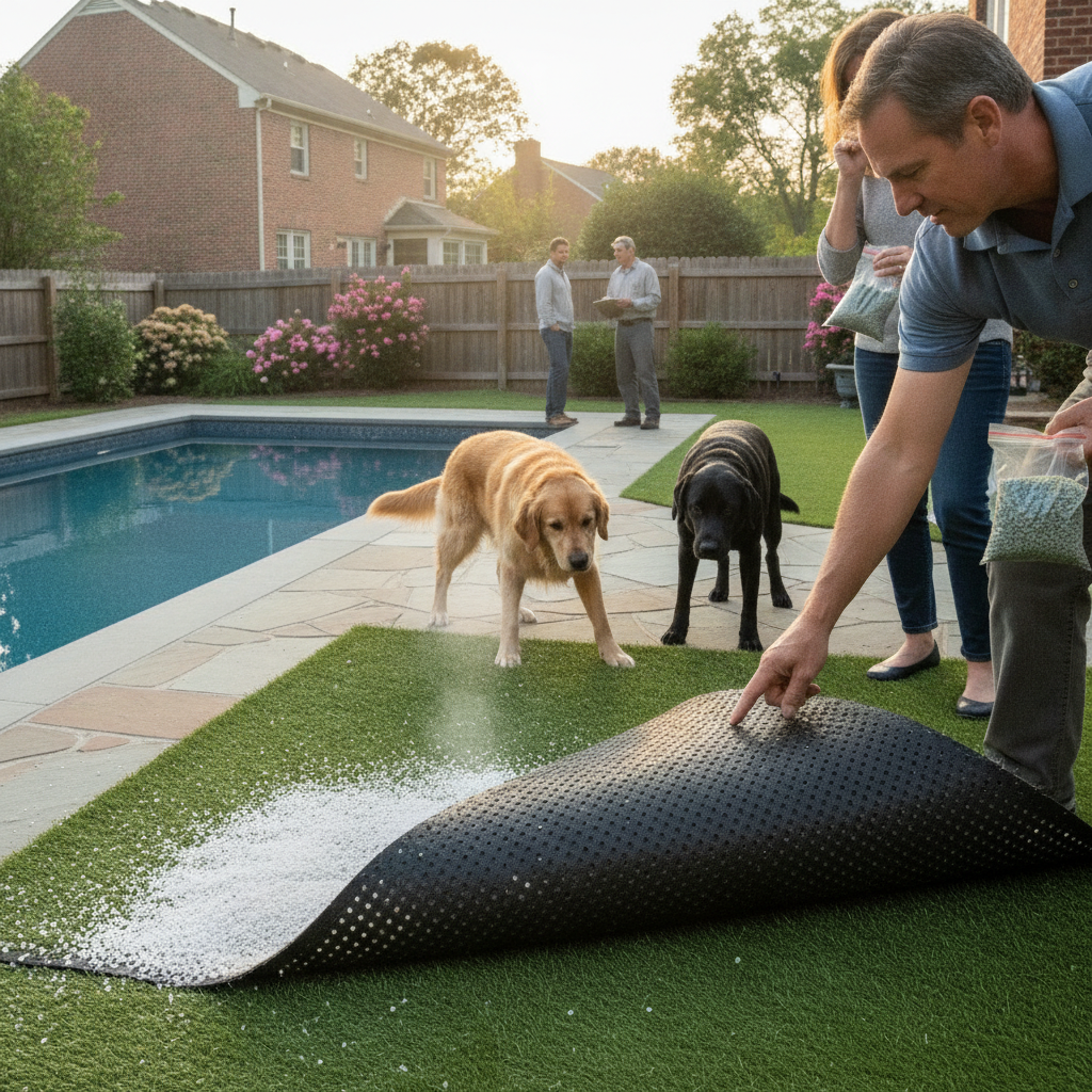 Does Artificial Turf Actually Eliminate Pet Odors? What Dog Owners in Burke, VA Need to Know
