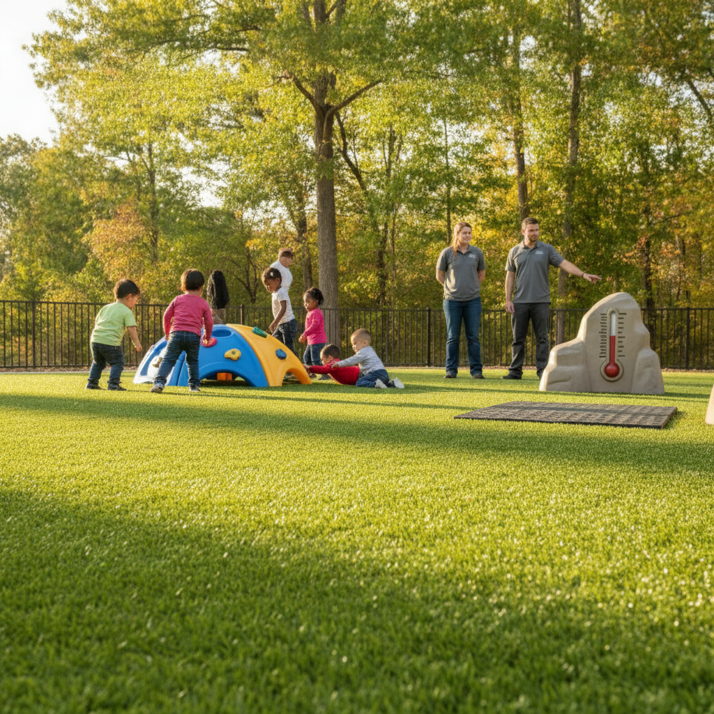 What’s the Best Artificial Turf for a Daycare or Preschool Playground in Loudoun County, VA?