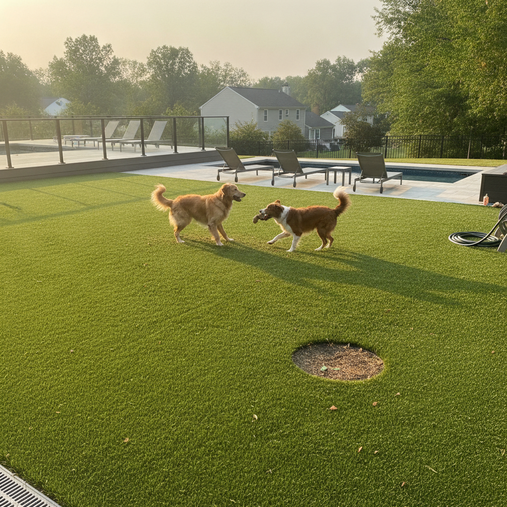 What’s the Difference Between Pet Turf and Regular Artificial Grass in Burke, VA? A Side-by-Side Breakdown for Dog Owners