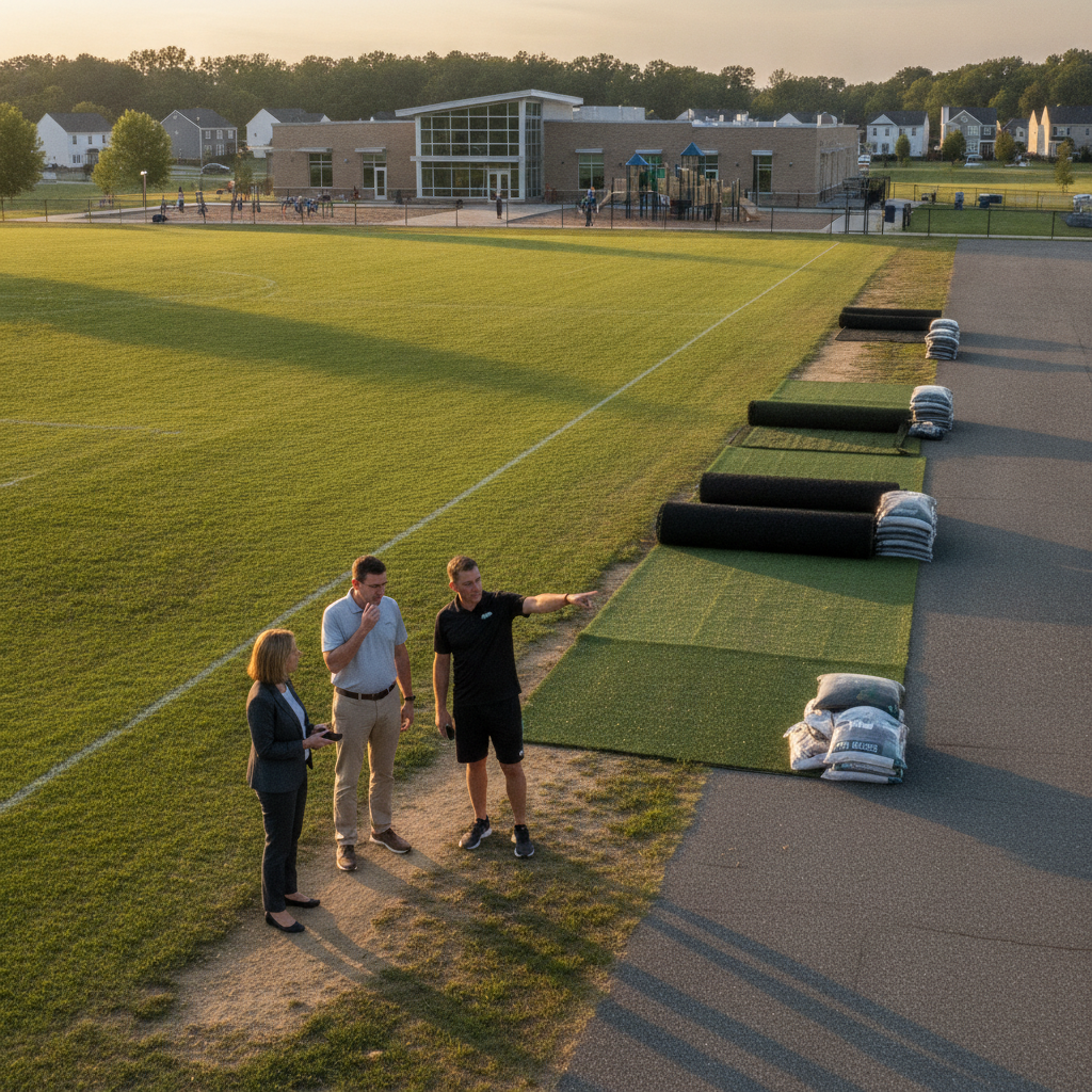 How Do You Convert a Natural Grass Sports Field to Artificial Turf in Springfield, VA? What Schools and Recreation Centers Need to Know