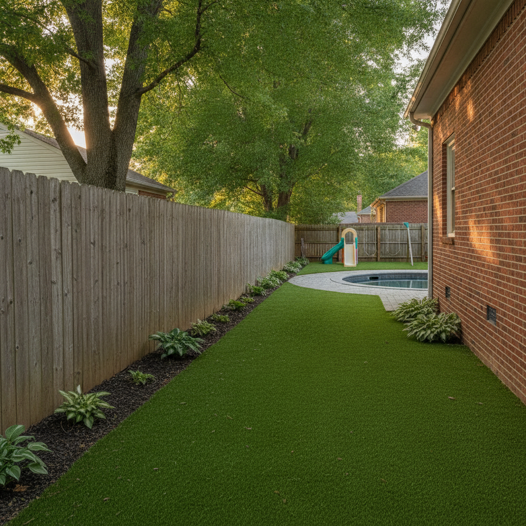 How Do You Install Artificial Turf on a Steep Driveway Strip or Narrow Side Yard in Silver Spring, MD? What Homeowners Need to Know
