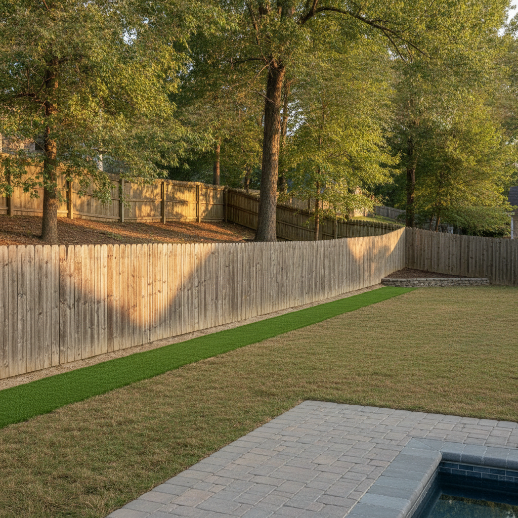 How Do You Install Artificial Turf on a Fence Line or Property Border in Fredericksburg, VA? What Homeowners Need to Know About Edge Zones