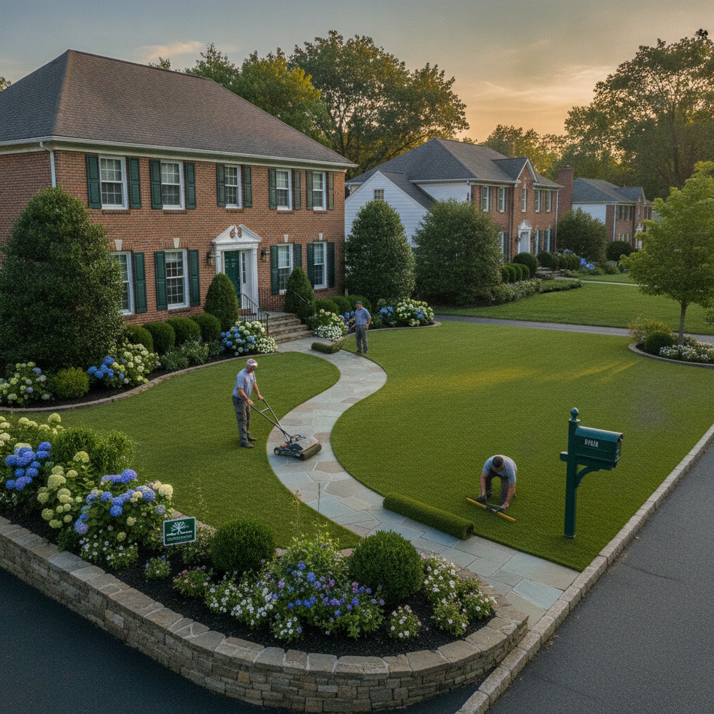How Do You Install Artificial Turf in a Front Yard in Bethesda, MD? What Homeowners Need to Know About Curb Appeal, HOA Rules, and Permits