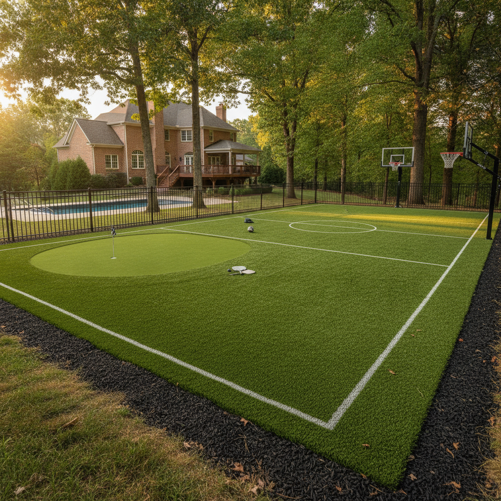 How Do You Install Artificial Turf on a Sports Court or Multi-Use Athletic Surface in Burke, VA? What Homeowners and Facility Managers Need to Know