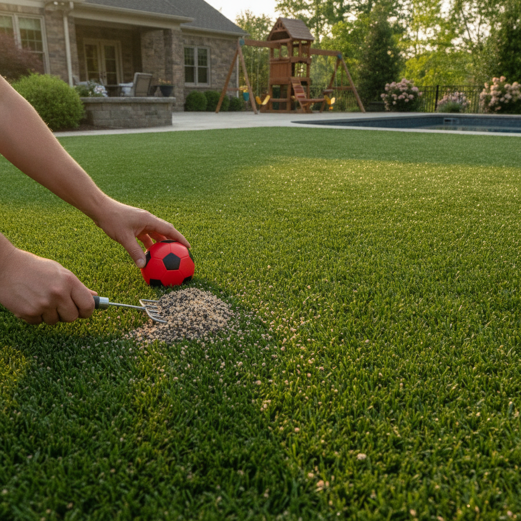 How Do You Choose the Right Artificial Turf Infill for a Backyard in Burke, VA? What Homeowners Need to Know About Sand, Crumb Rubber, Zeolite, and More